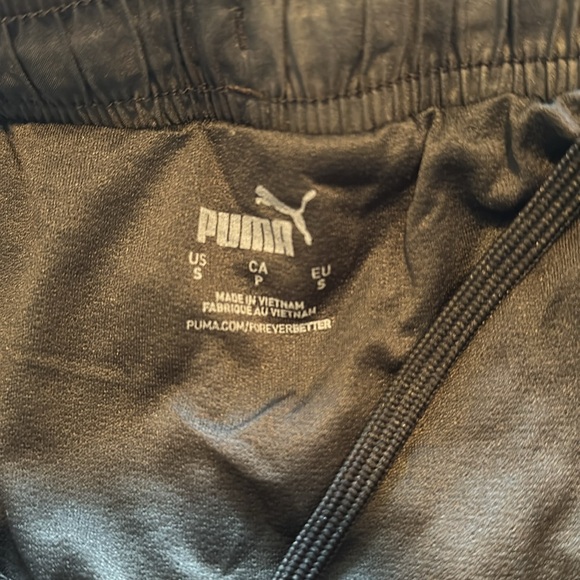 Men’s Small Black Puma Running Shorts with Liner - Picture 4 of 4